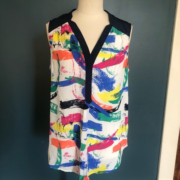 NWOT ModCloth Sleeveless Tunic Top - Picture 1 of 4